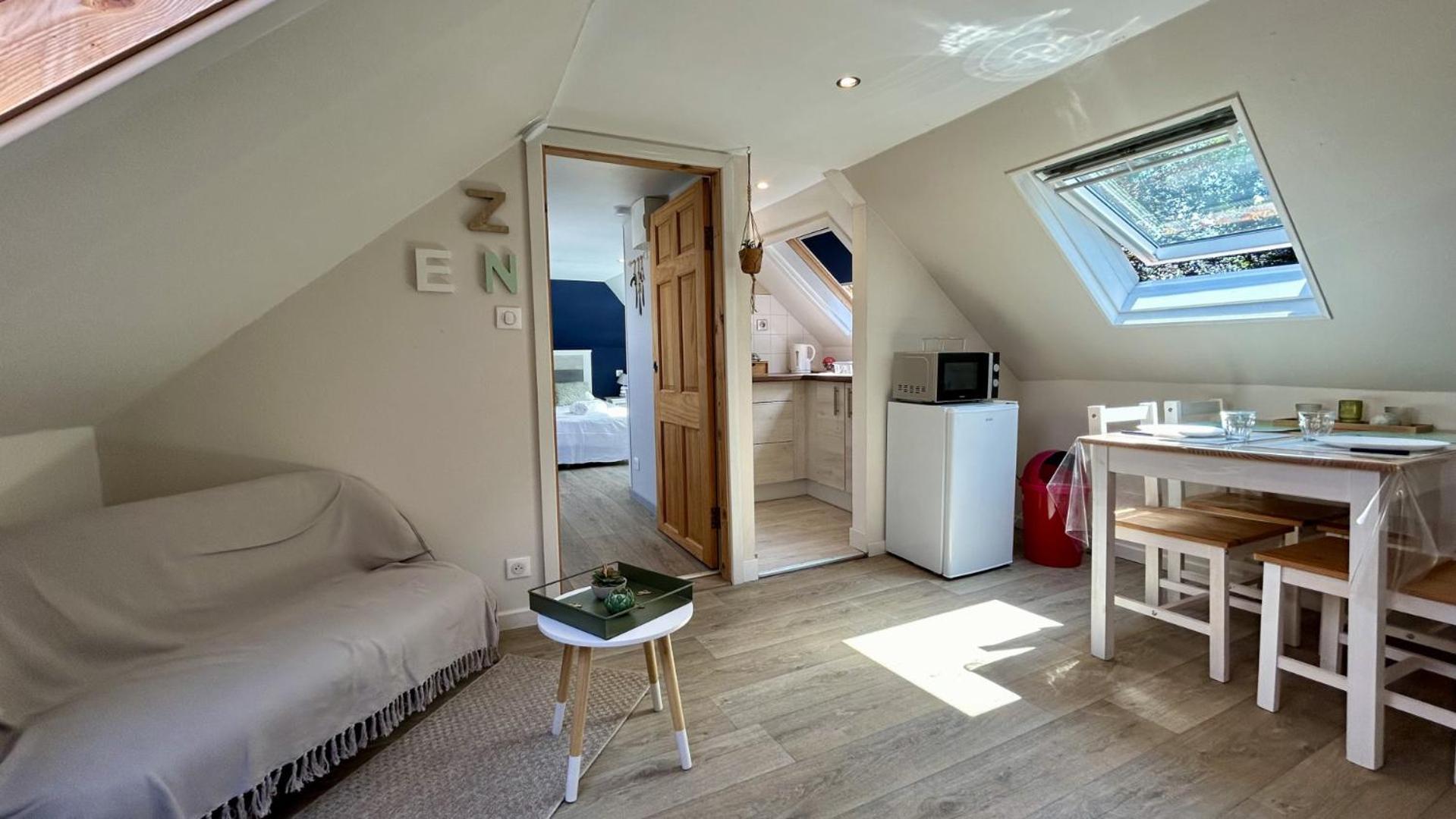 Terre & Mer'Veilles 2, Appartement Avec Spa Pour 2 Personnes Favières Buitenkant foto